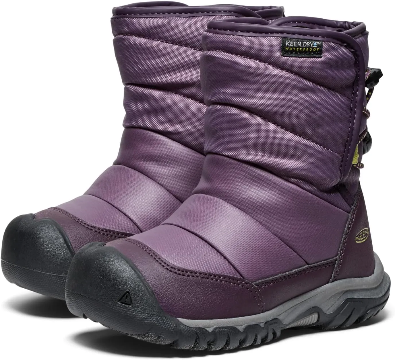 KEEN Unisex-Child Puffrider Insulated Waterproof Durable Easy on Snow Boots