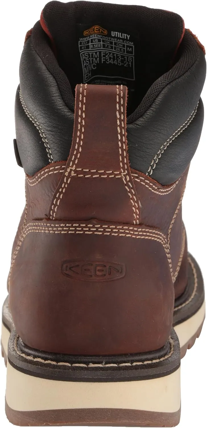 Keen Utility Men's Cincinnati 6 inch Composite Toe Waterproof Wedge