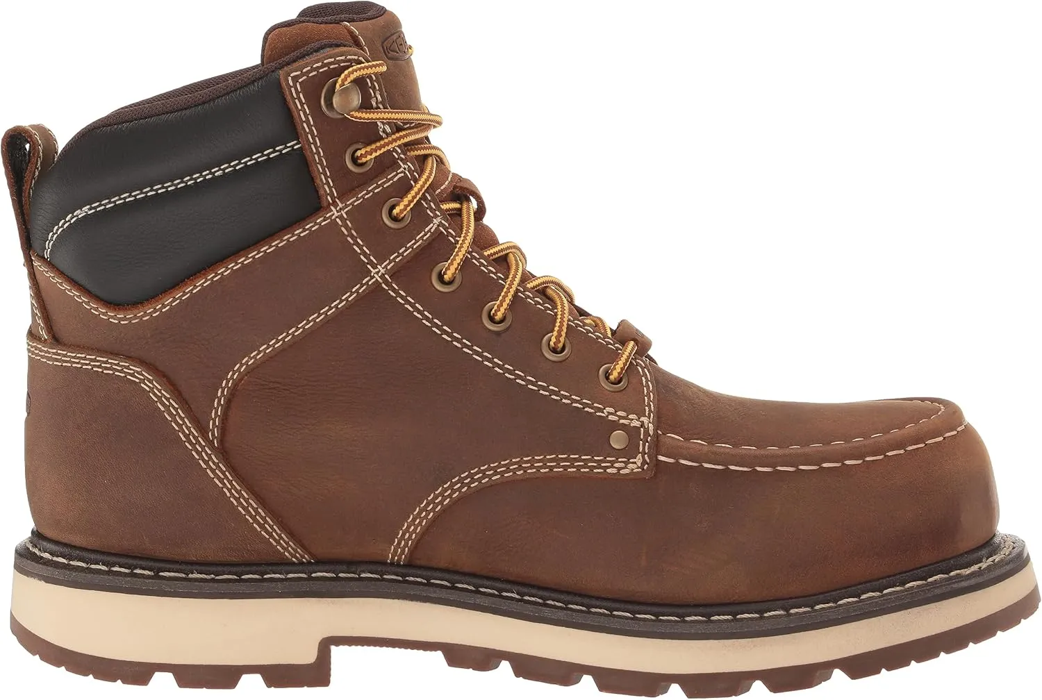 KEEN Utility Men's Cincinnati 6" Composite Toe Waterproof 90 Degree Heel Heavy Duty Work Boot