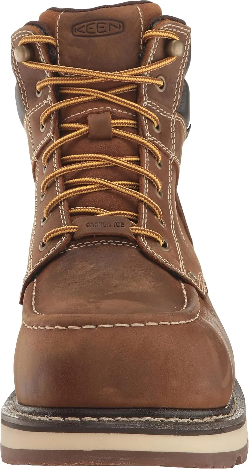 KEEN Utility Men's Cincinnati 6" Composite Toe Waterproof 90 Degree Heel Heavy Duty Work Boot