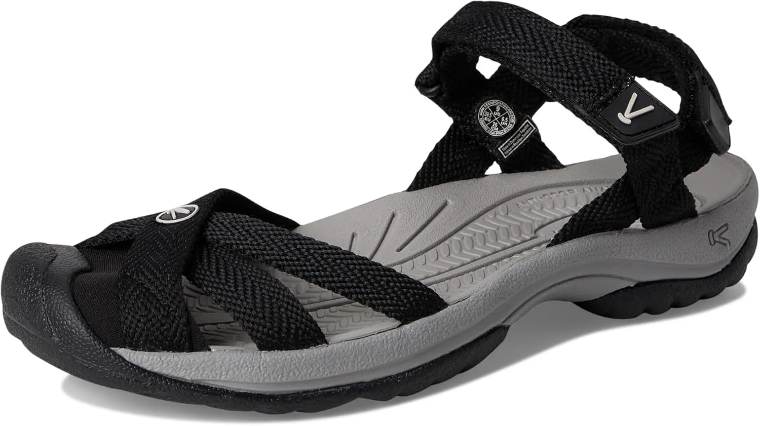 KEEN Womens Bali Strap Closed Toe Breathable Adjustable Comfortable Quick Dry