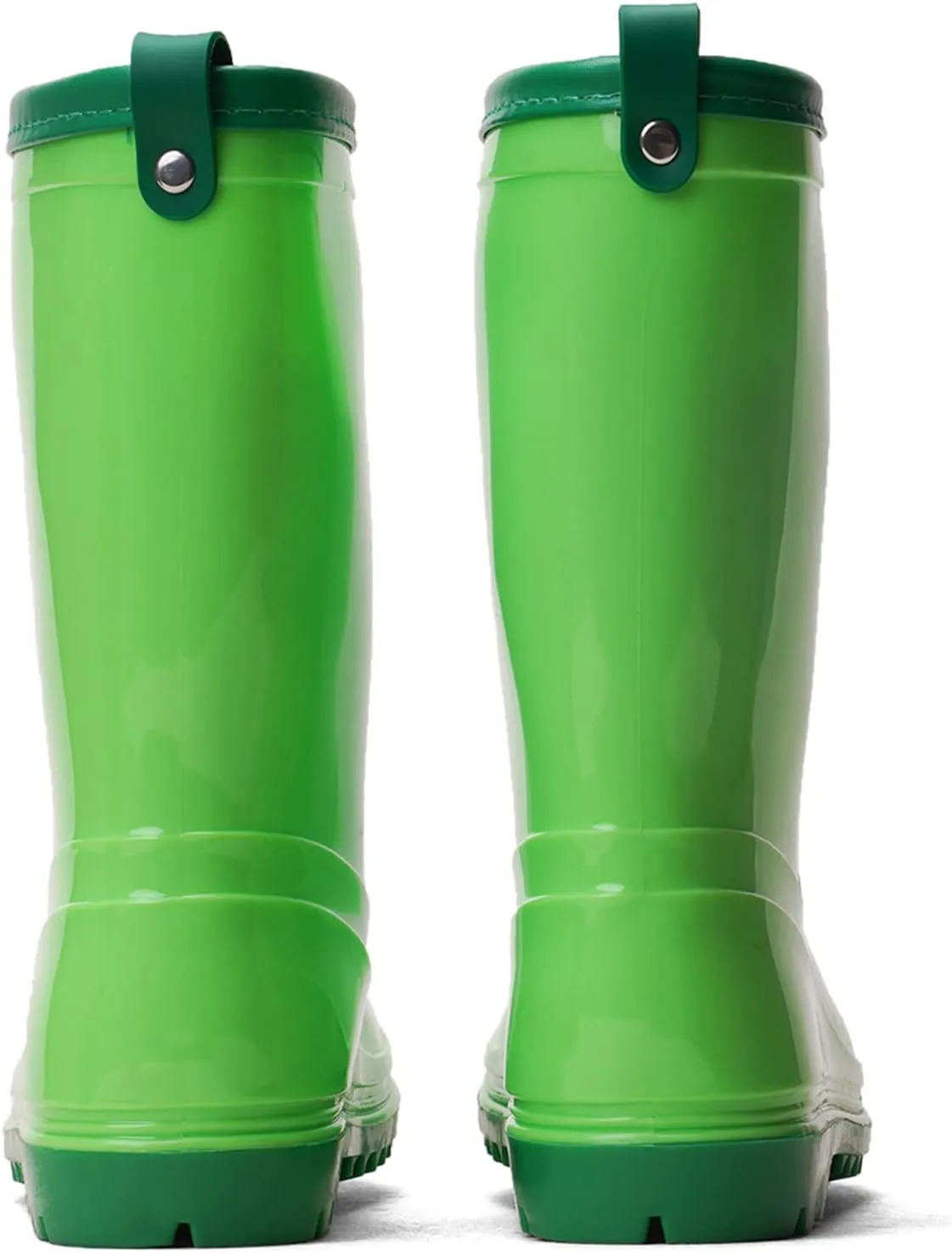 Kids Rain Boots Waterproof Rain Boot with Easy On for Toddler/Little Kid/Big Kid