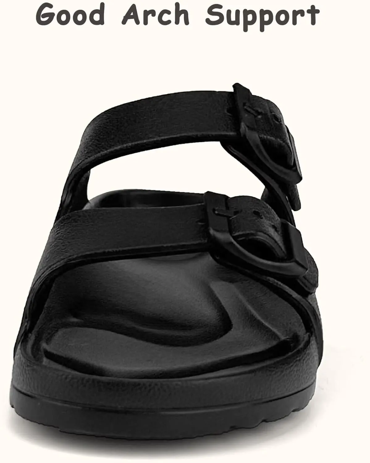 Kids Slide Sandals Boys Girls Buckle Adjustable EVA Slipper Sandals