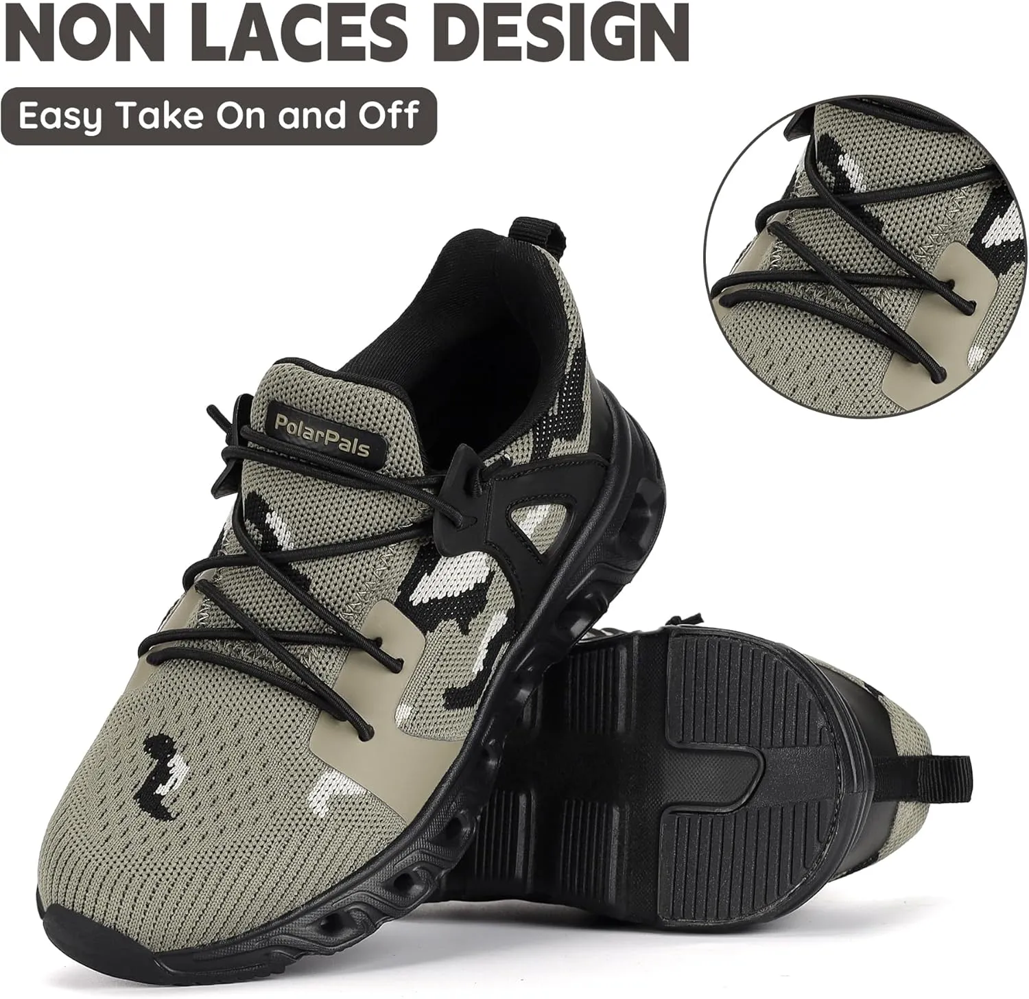 Kids Sneakers for Boys Girls Slip on Tennis Shoes Fashion Lightweight Breathable Running Sport Athletic Shoes