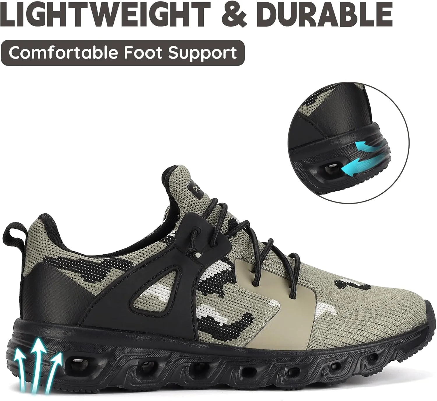 Kids Sneakers for Boys Girls Slip on Tennis Shoes Fashion Lightweight Breathable Running Sport Athletic Shoes