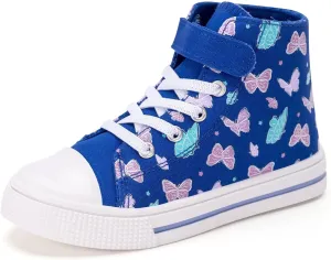 Kids Toddler Sneakers Girls Boys High Top Canvas Shoes Unisex-Child Casual Shoes