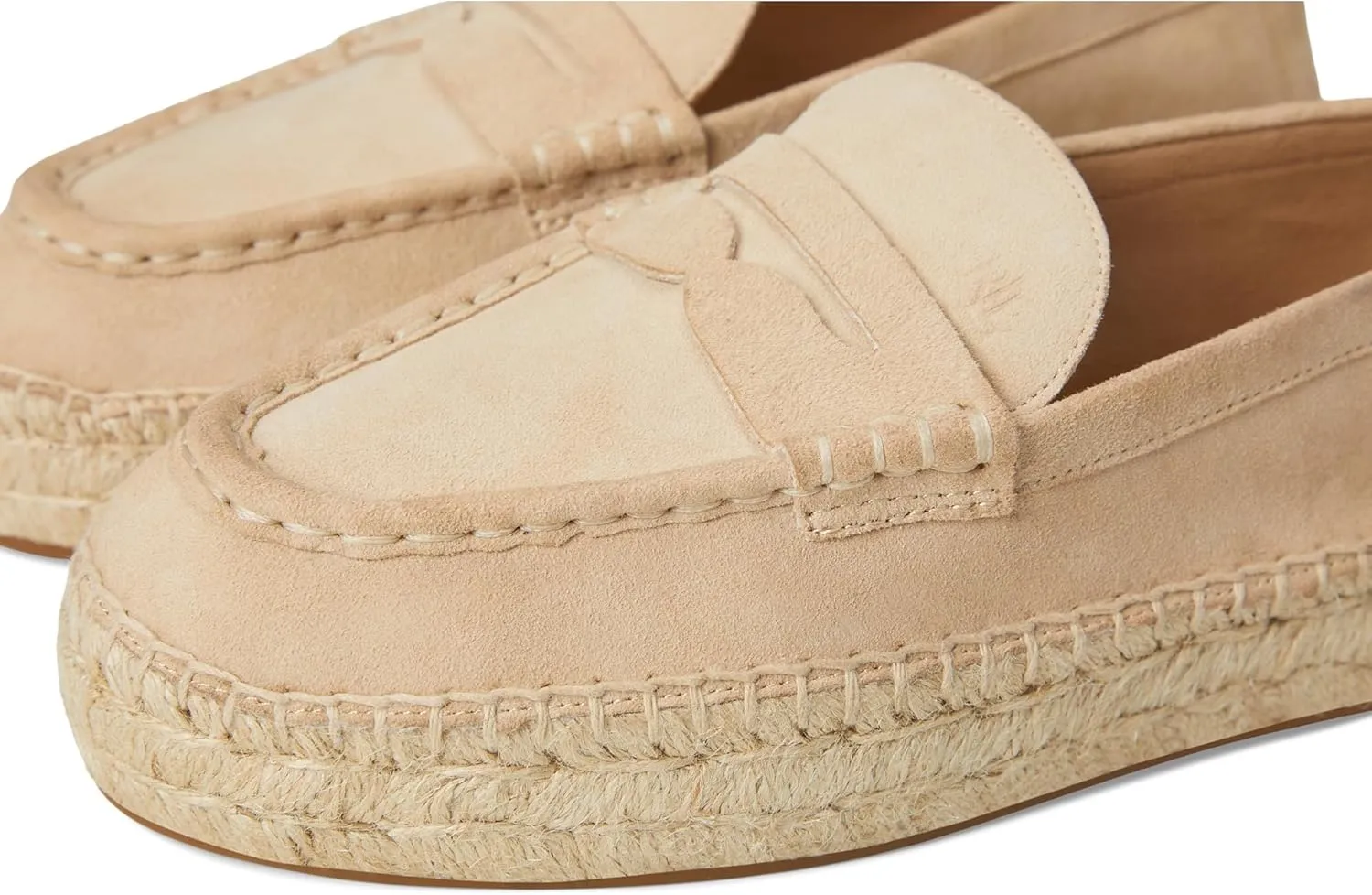 Lauren Ralph Lauren Women's Luize Suede Loafers Espadrille Flat