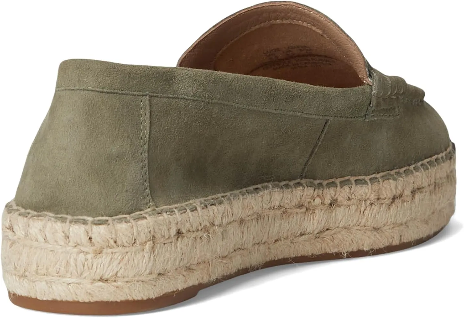 Lauren Ralph Lauren Women's Luize Suede Loafers Espadrille Flat