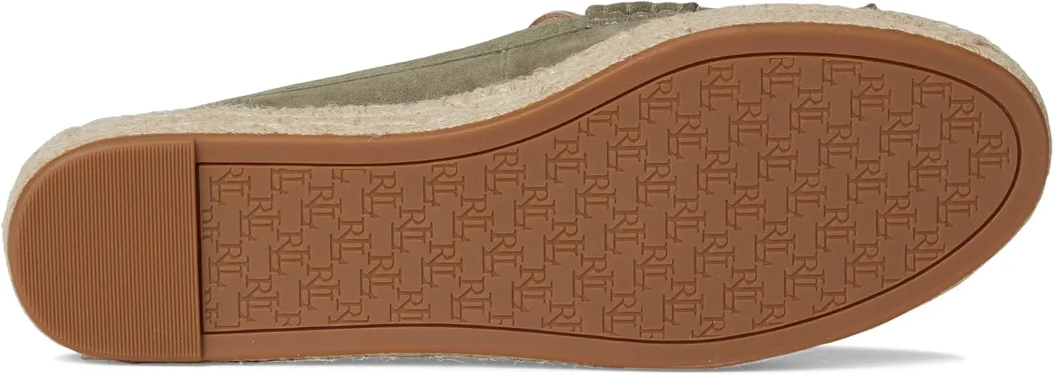 Lauren Ralph Lauren Women's Luize Suede Loafers Espadrille Flat
