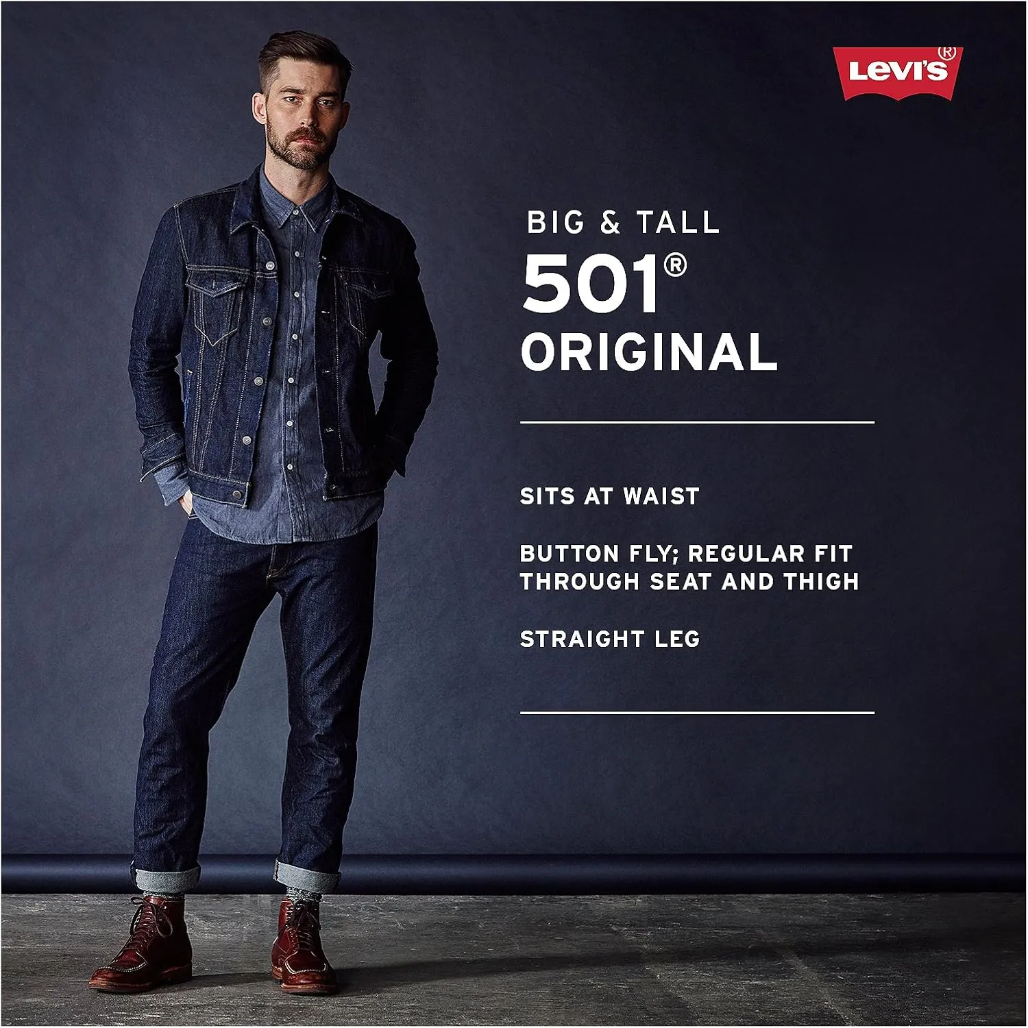 Levi's Men's 501 Slim Fit Jeans