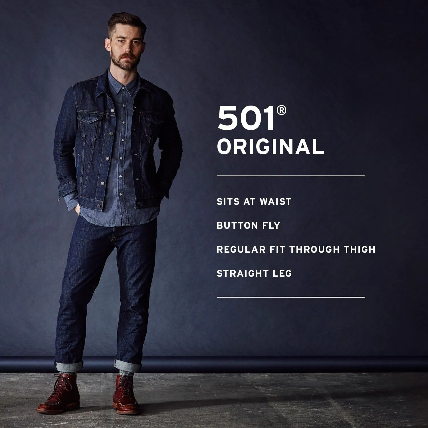 Levi's Men's 501 Slim Fit Jeans