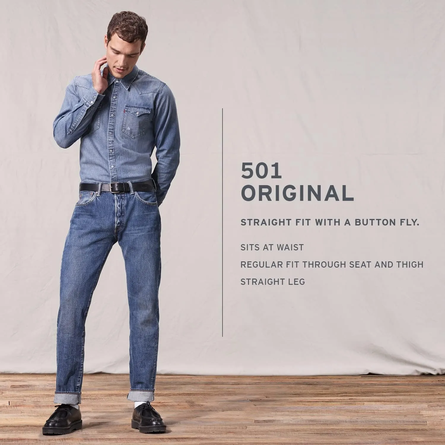 Levi's Men's 501 Slim Fit Jeans