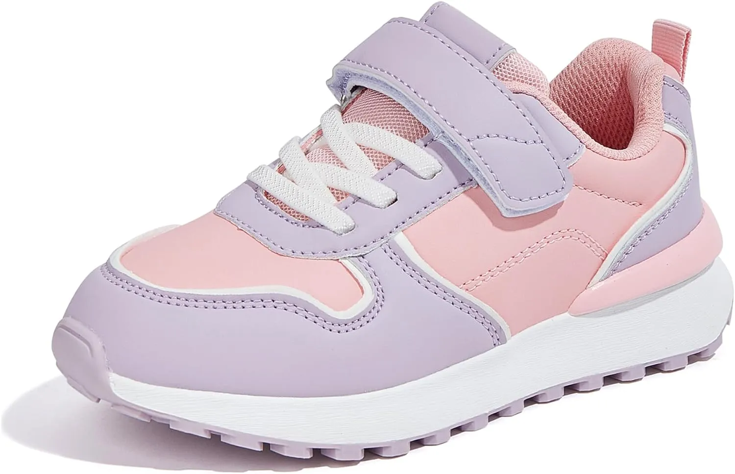 LUCKY STEP Kids Sneakers for Girls Boys Running Non-Slip Tennis Casual Walking Shoes Hook and Loop Unisex-Child Storybook Shoes for Big Kids, Little Kids & Toddlers