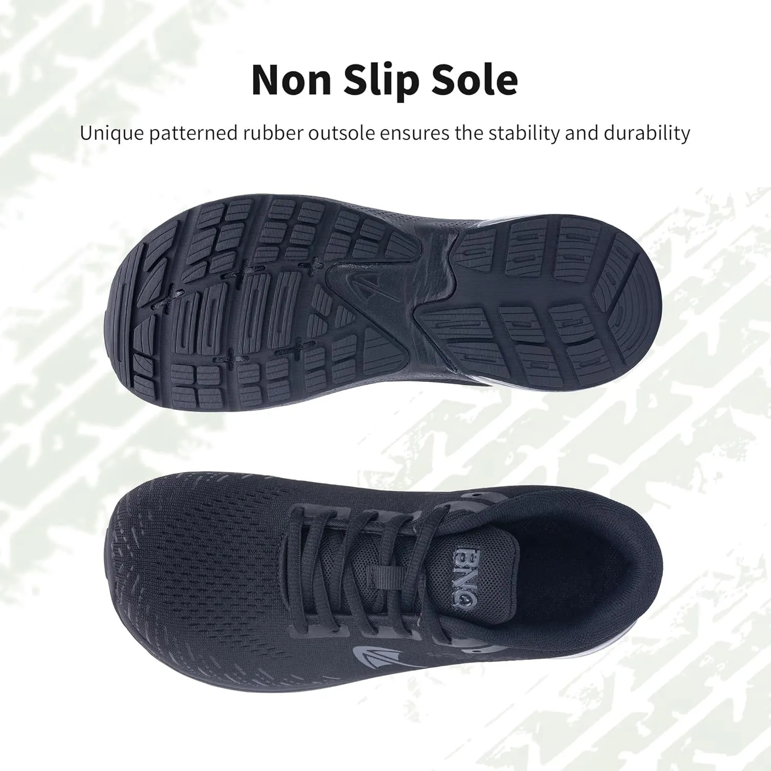 MAFEKE Womens Wide Toe Box Running Shoes Air Arch Support Tennis Athletic Sneakers Orthotic Walking Shoes for Plantar Fasciitis Pain Relief US 6-11