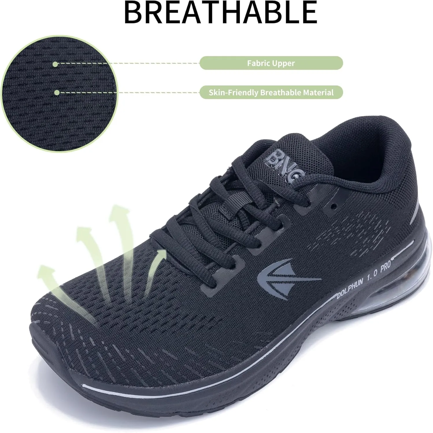 MAFEKE Womens Wide Toe Box Running Shoes Air Arch Support Tennis Athletic Sneakers Orthotic Walking Shoes for Plantar Fasciitis Pain Relief US 6-11