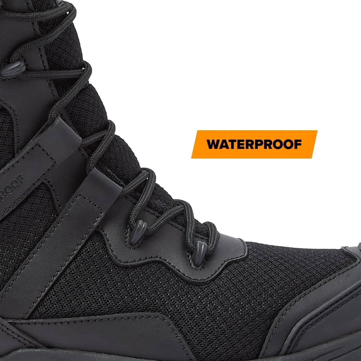 MAGNUM Men's Bragg Waterproof Tactical Boots for Men, Mens Military Hiking Boots, Breathable Light Weight Work Boots for Men