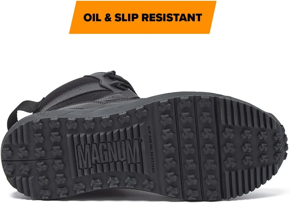 MAGNUM Men's Bragg Waterproof Tactical Boots for Men, Mens Military Hiking Boots, Breathable Light Weight Work Boots for Men