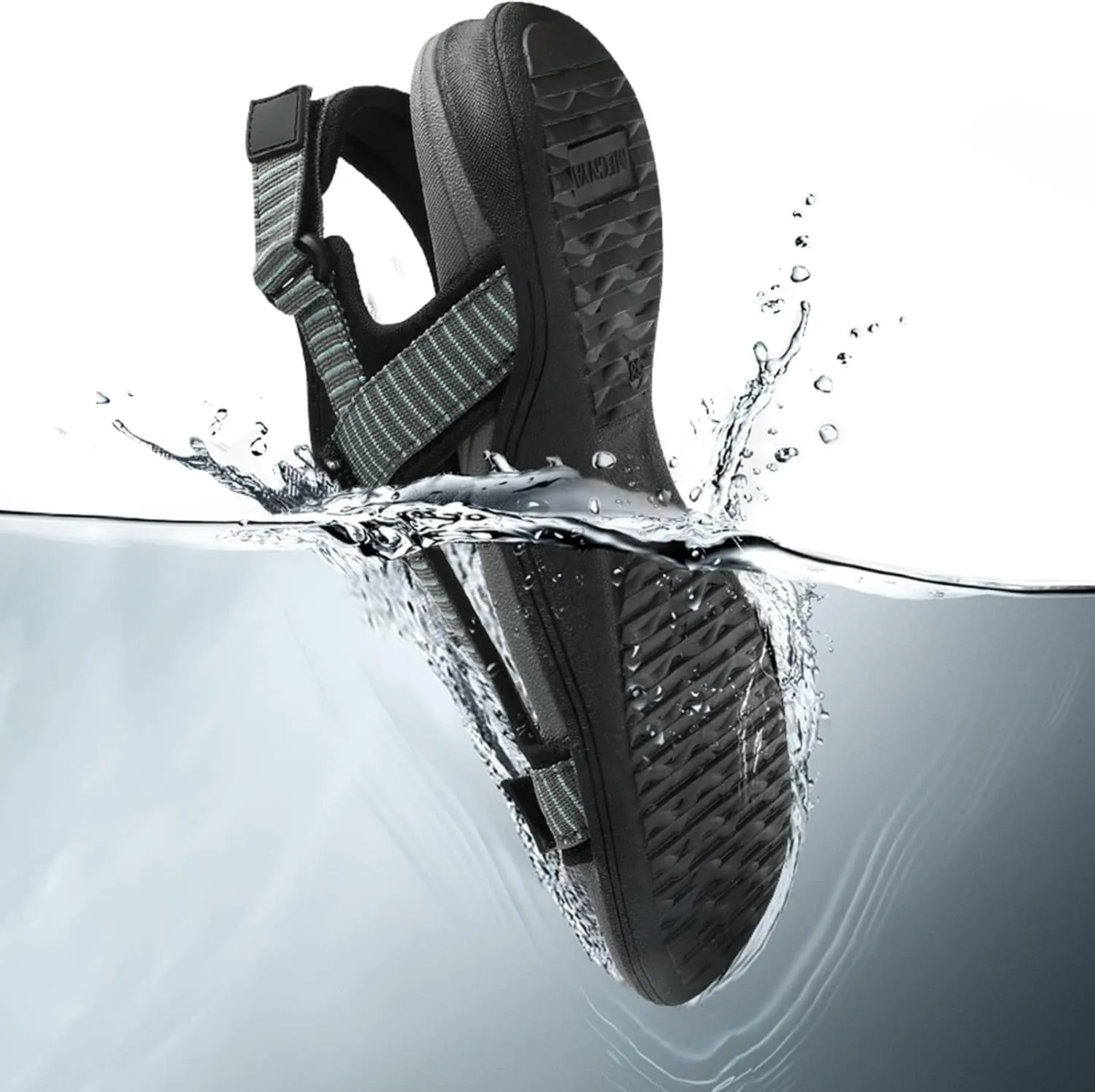 MEGNYA Comfortable Hiking Sandals for Womens, Classic Sport Walking Sandals with Adjustable Straps, Casual Summer Athletic Sandals for Trekking, Camping, Trip