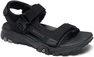 MEGNYA Mens Comfortable Walking Sandals, Soft Sports Hiking Sandals with Three Adjustable Hook And Loop Straps, Casual Beach Athletic Sandals for Outdoor Active Camping
