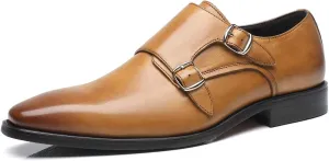 Men Dress Shoes Lace Up Oxford Classic Plain Toe Modern Formal Leather Shoes for Men