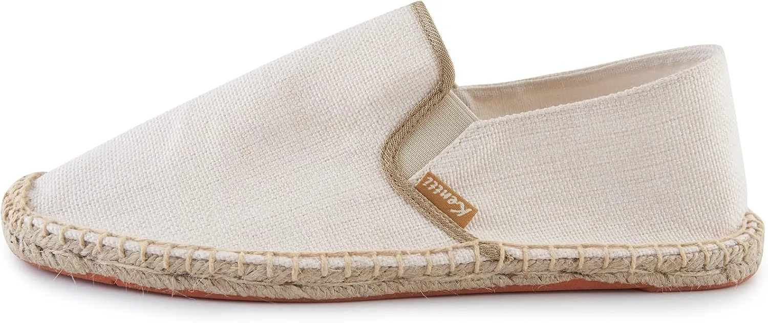Men's Classic Comfort Covered Striped Espadrilles