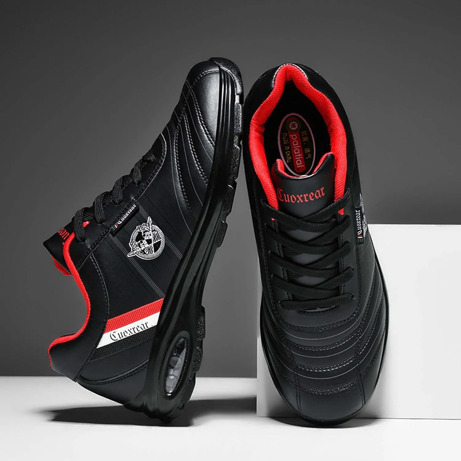 Men's Fall and Winter Fashion Street Casual Shoes Big Size Air Cushion Sneakers