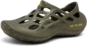 Men's Garden Shoes Summer Thick Bottom Hollow Out Sports Sandals Arch Support Water Shoes Outdoor Hiking Quick Drying Beach Swimming Walking Sandal Slippers