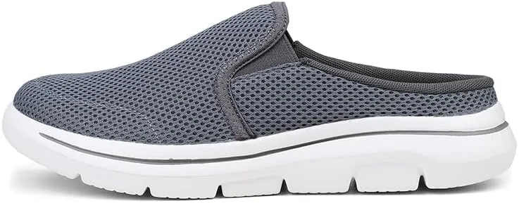 Men's Mesh House Slippers,indoor,half shoes for men,slip on mules,Lightweight,washable