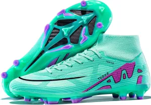 Men's Soccer Cleats Shoes Football Cleats Shoes Training Athletic Women Professional Sneaker Outdoor for AG/FG