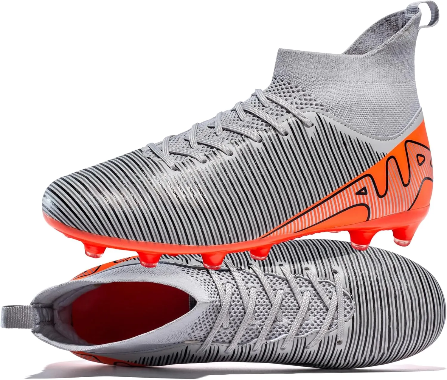 Men's Soccer Cleats Shoes Football Shoes for Training Athletic Boys Professional Sneaker Outdoor AG/FG
