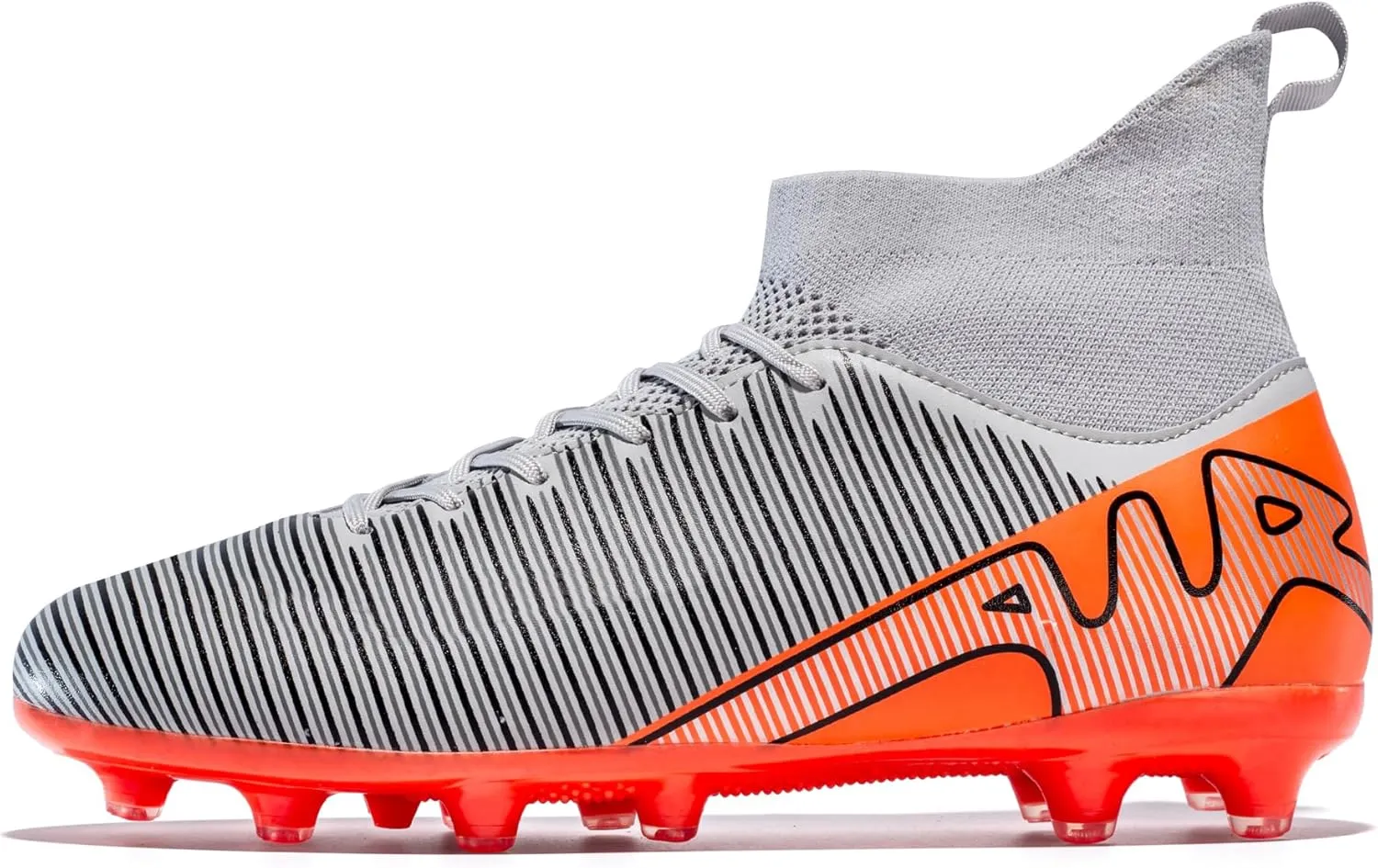 Men's Soccer Cleats Shoes Football Shoes for Training Athletic Boys Professional Sneaker Outdoor AG/FG