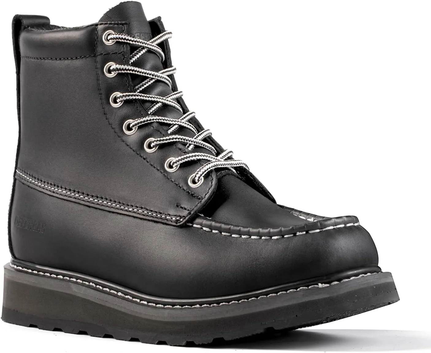 Men's SureTrack 6" & 8'' Leather Soft Toe Work Boot for Men, Goodyear Welt, Oil/Slip Resistant, Wedge Sole, Moc Toe Men's Work Boots, EH, 84994 & 86994