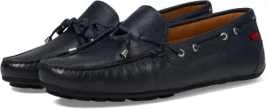 MJNY Womens Casual Comfortable Genuine Leather Lightweight Driving Moccasins Classic Fashion Tiebow Slip On Ladies Driving Loafer Flat Shoes