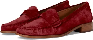 MOOMMO Women Vintage Suede Loafer Flats Round Closed Toe Slip On Oxford Shoes Pleated Flat Penny Loafers Comfort Office Ladies Work Ballet Flats Casual Ballerina Flats Driver Club Spring 4-11 M US