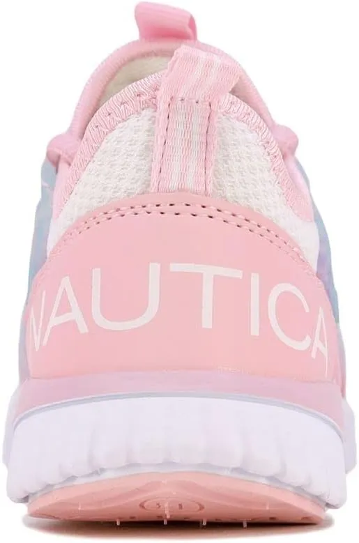 Nautica Girls Kids Sneakers Athletic Fashion Lace-Up Tennis Sports Running Shoes(Big Kid, Little Kid, Toddler)