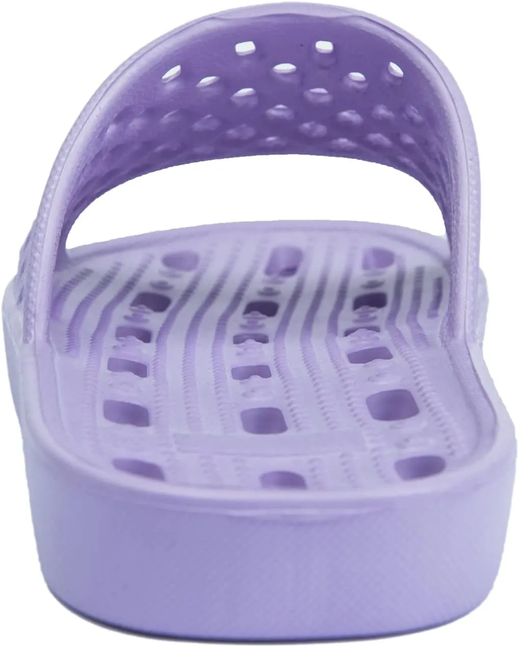 NewDenBer Bathroom Shower Shoes for Women and Men Non-Slip Quick Drying Beach Pool Shower Slides Sandals with Drain Holes