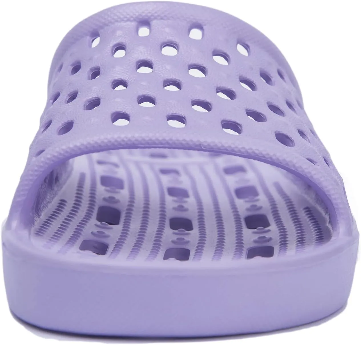 NewDenBer Bathroom Shower Shoes for Women and Men Non-Slip Quick Drying Beach Pool Shower Slides Sandals with Drain Holes