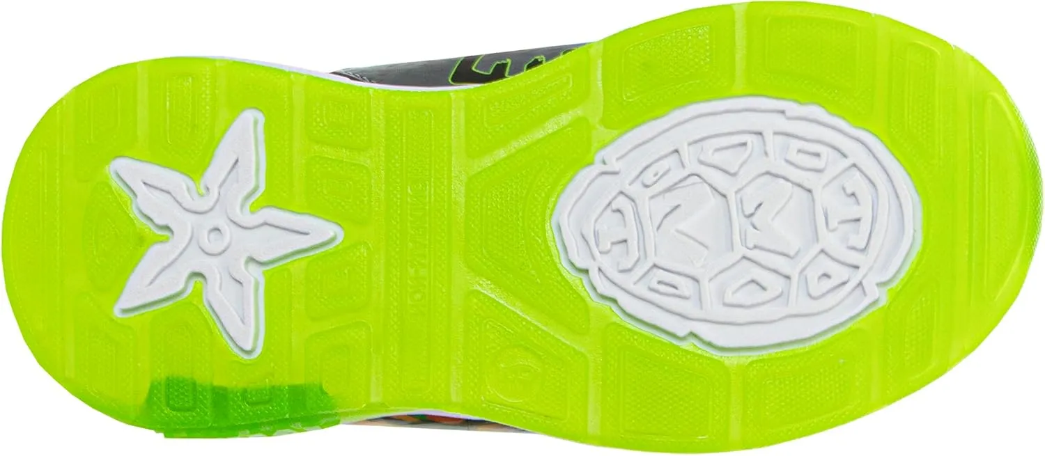 Nickelodeon Boy's Ninja Turtles Lighted Sneakers (Toddler/Little Kid)