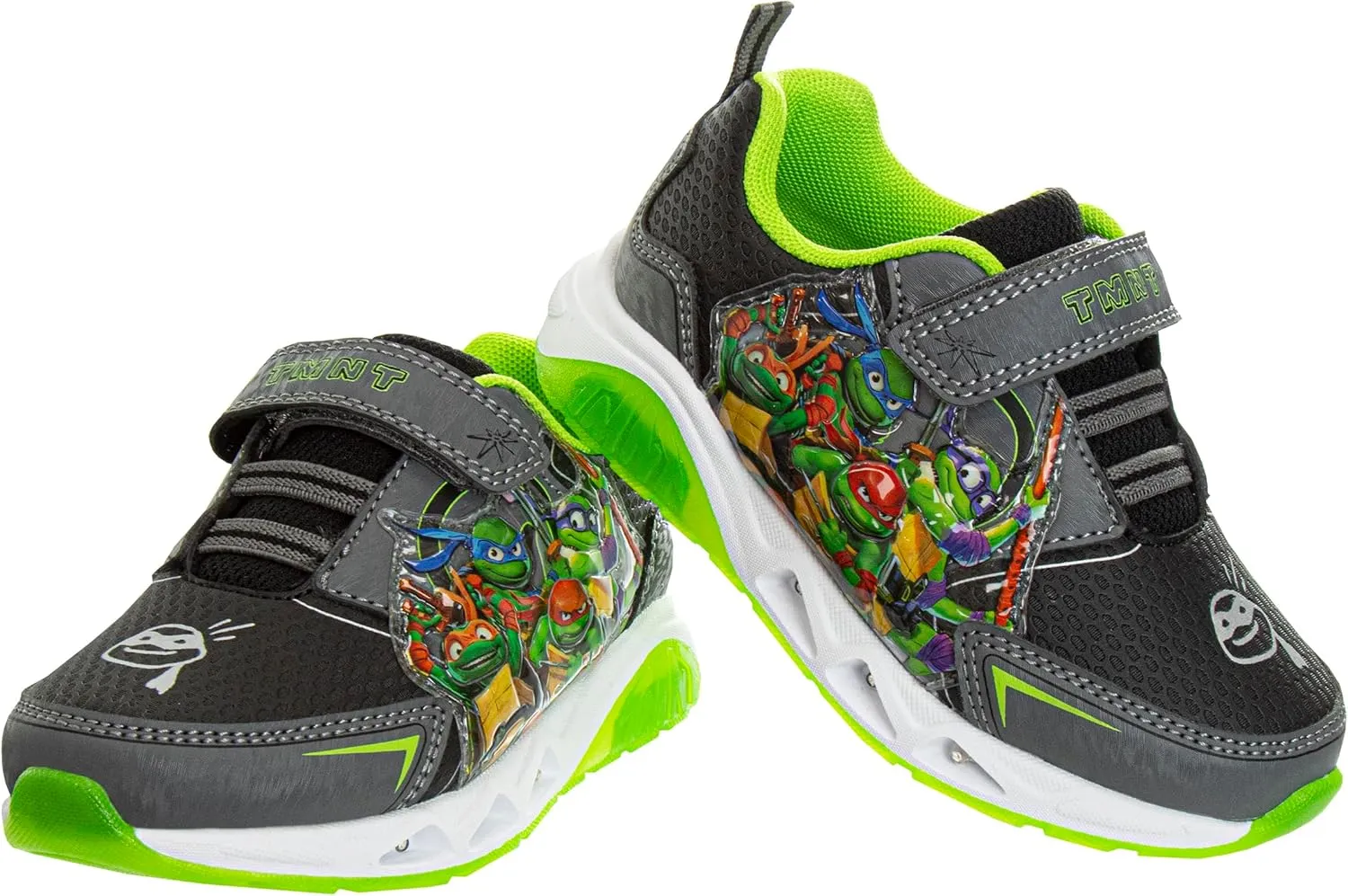 Nickelodeon Boy's Ninja Turtles Lighted Sneakers (Toddler/Little Kid)