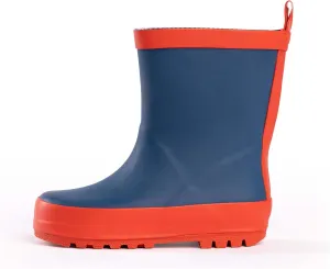 NORTY Rubber Rain Boots for Kids - Waterproof Rubber Boots Boys and Girls Solid & Printed Rainboots for Toddlers and Kids