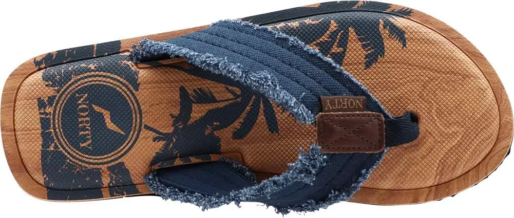 NORTY Thong Flip Flops for Men - Footwear for Summer - Comfortable Sandals - Men's Flip Flops