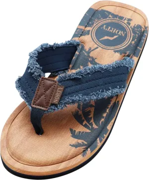 NORTY Thong Flip Flops for Men - Footwear for Summer - Comfortable Sandals - Men's Flip Flops