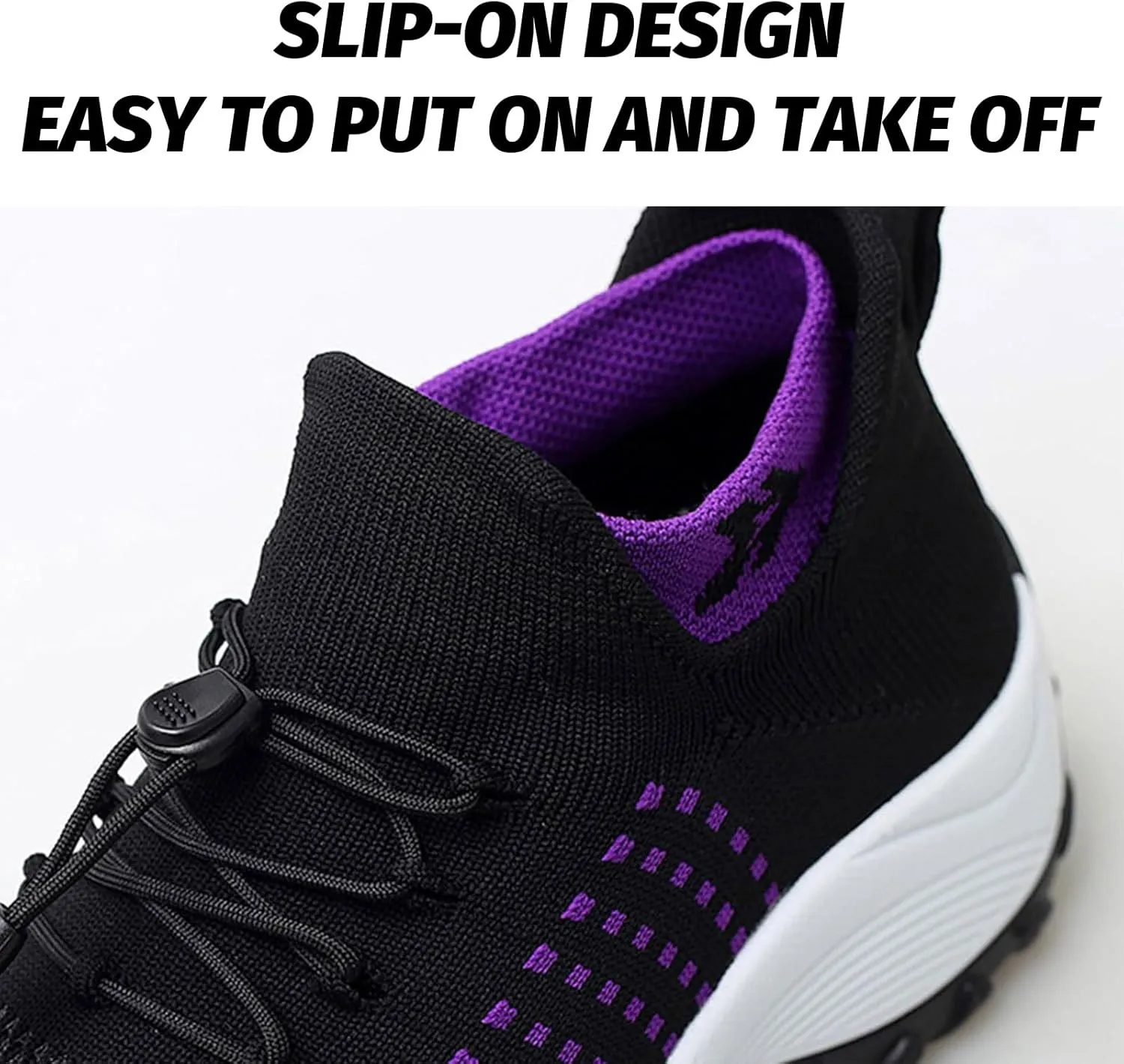 Orthopedic Shoes for Women Comfort Wear Orthowear Shoes Wide Width Slip On Walking Tennis Sneakers Plantar Fasciitis Bowling Shoe Mesh Athletic Style for Bowlers Breathable Lightweight