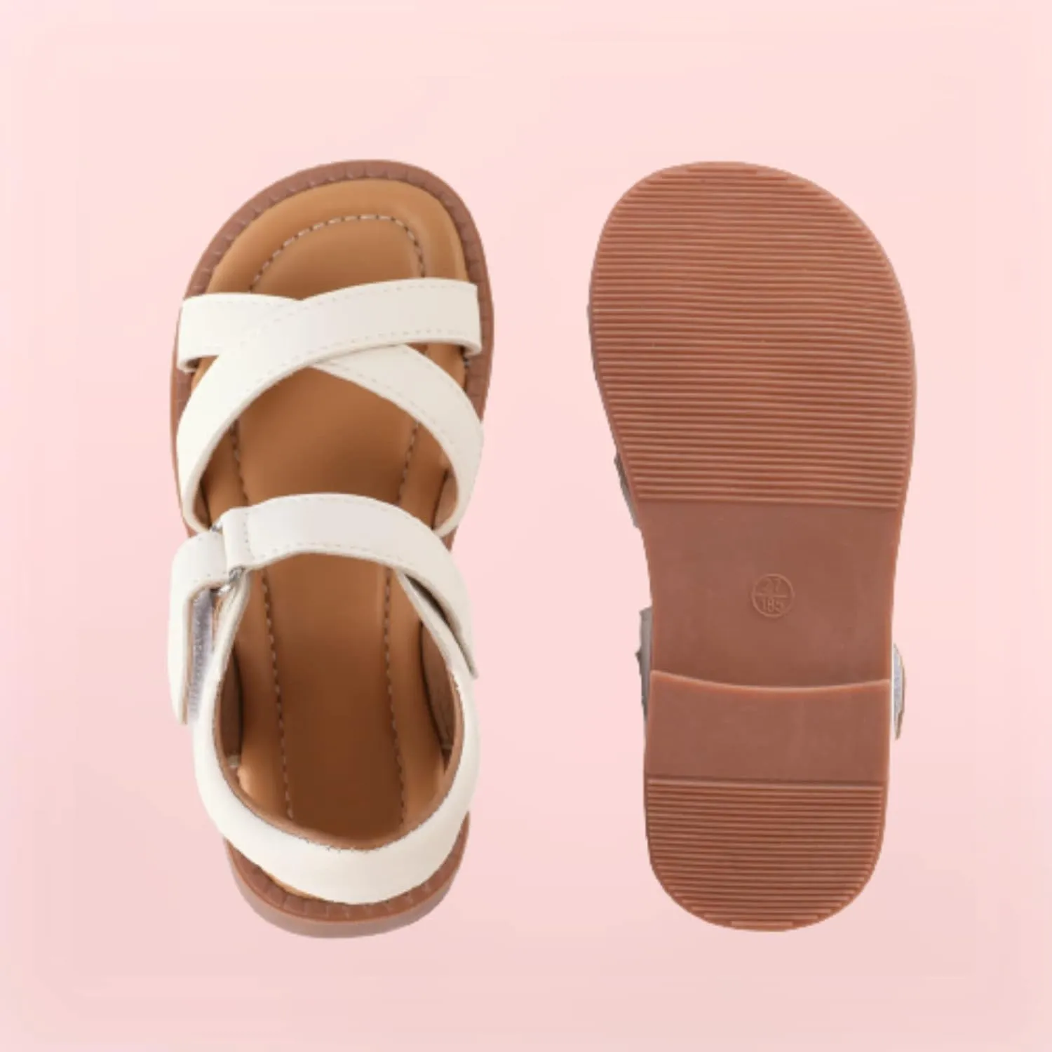 PATPAT Toddler Girls Sandals, Toddler Kids Sandals [Stylish & Comfortable] [Lightweight & Durable] Water Sandals for Girls & Boys Shoes Toddler/Little Kid Girl Sandals Size