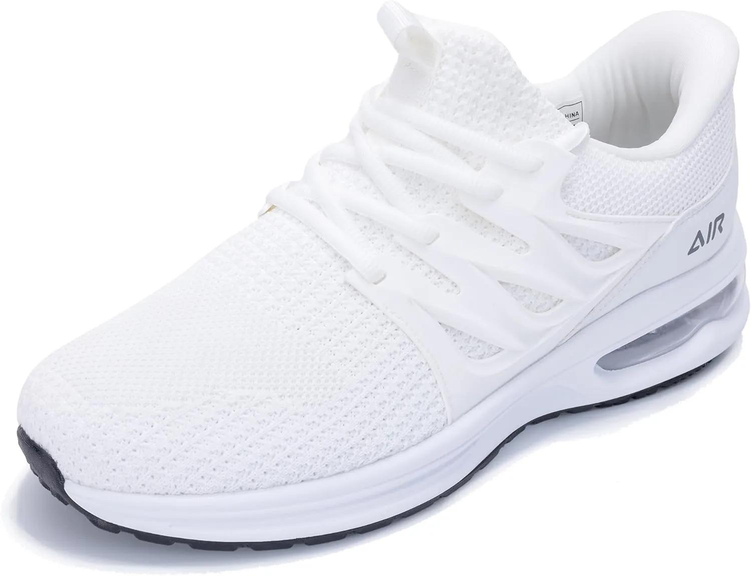 PERSOUL Men's Air Slip On Running Shoes Tennis Athletic Sneakers Lightweight Walking Jogging Workout Gym Shoes Size 7-13