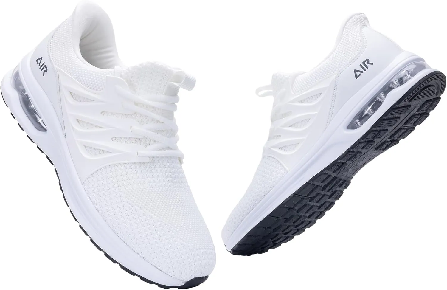 PERSOUL Men's Air Slip On Running Shoes Tennis Athletic Sneakers Lightweight Walking Jogging Workout Gym Shoes Size 7-13