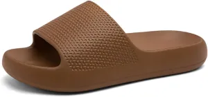 Pillow Slippers for Women and Men Non Slip Quick Drying Shower Cloud Slide Sandals Thick Sole, Non-Slip, Easy to Clean Indoor And Outdoor Slippers with Arch Support