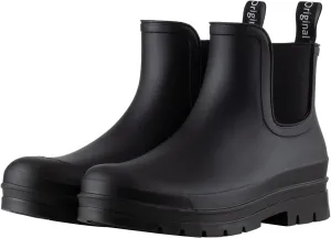 Planone Short Rain Boots Women Wide Width Fashion Waterproof Chelsea Boots for Women Matte Outdoor Garden Shoes Ankle Muck Boots for Ladies Non Slip Work Shoes Rubber Boots with Premium Comfort Insole