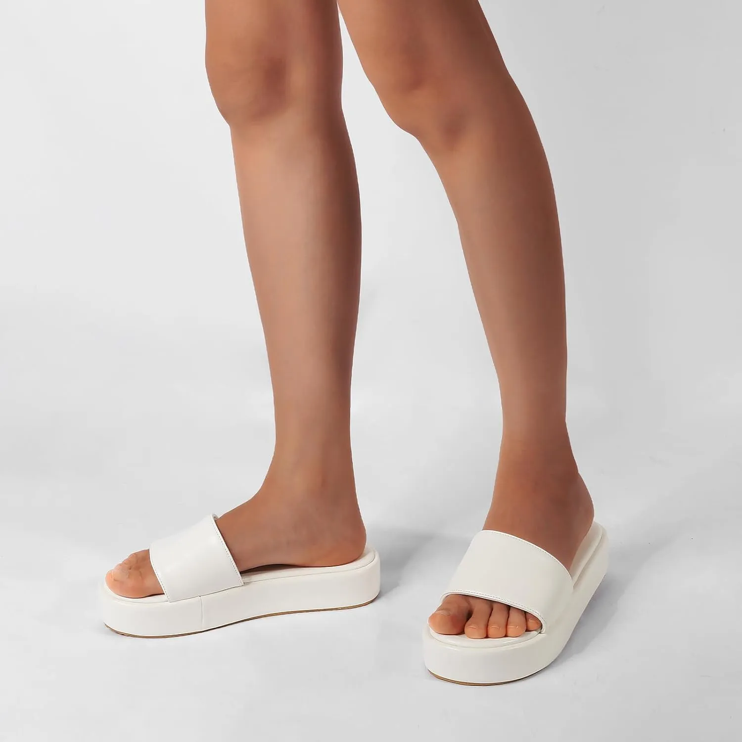 Platform Sandals for Women Straw Raffia Sandals Women Cute Sandal Wedges for Beach Vacation Comfortable Espadrille Platform Shoes