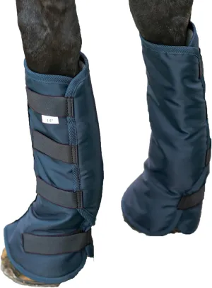Premium Horse Shipping Boots 14" | One Pair | Shipping Boots | Ultimate Horse Leg Protection | Wrap-Around Design | Durable Nylon & Fleece Lining | Secure 4-Strap Closure